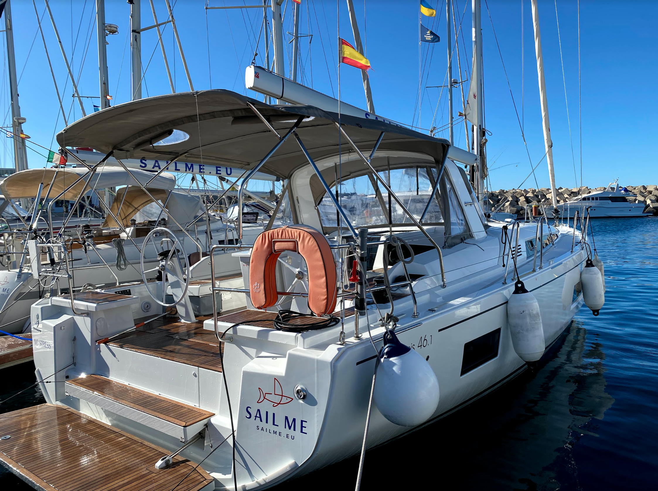 Photo #18 - Oceanis 46.1 (No Stress) in Tenerife - 10736
