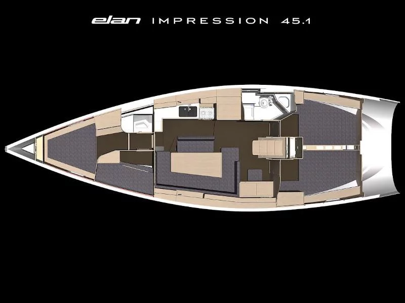 Elan Impression 45.1 (Ariadne) Plan image - 12