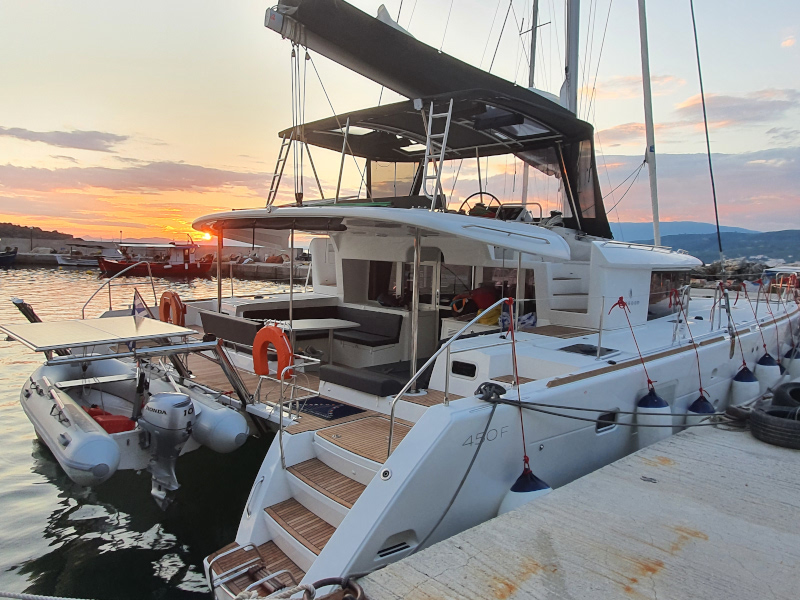 Photo #17 - Lagoon 450 Fly "ALKYONE" (Alkyone) in Volos - 12052
