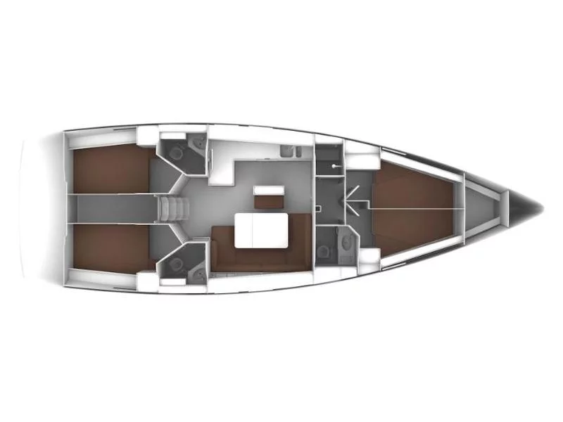 Bavaria Cruiser 46 (SIX BAG) Plan image - 93