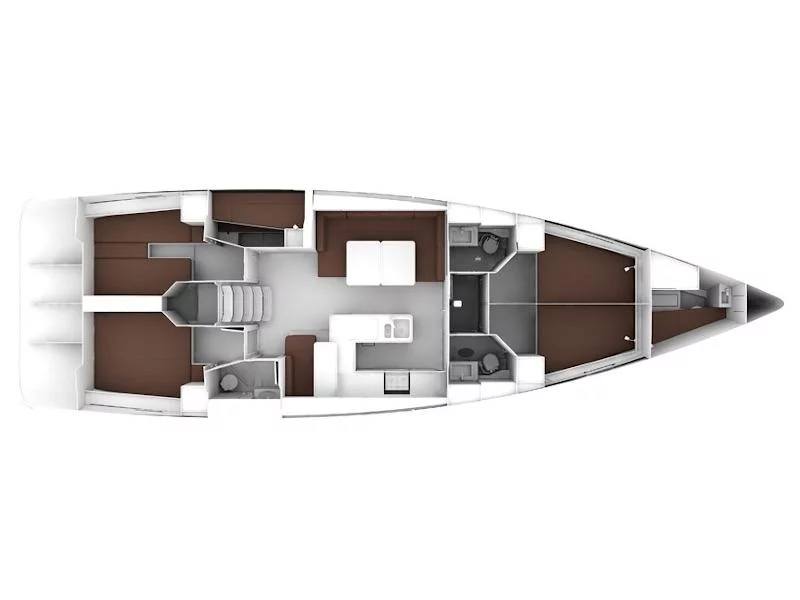 Bavaria Cruiser 56 (FAT BOY) Plan image - 8