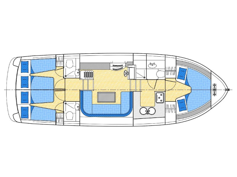 Photo #5 - Cruiser Premium 6/8 pers (E500-1) en Oud-Loosdrecht - 14697