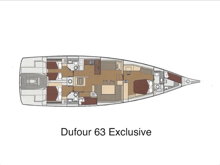 Photo #12 - Dufour 63 Exclusive (BAHIA FELIZ V) in Primosten - 14766