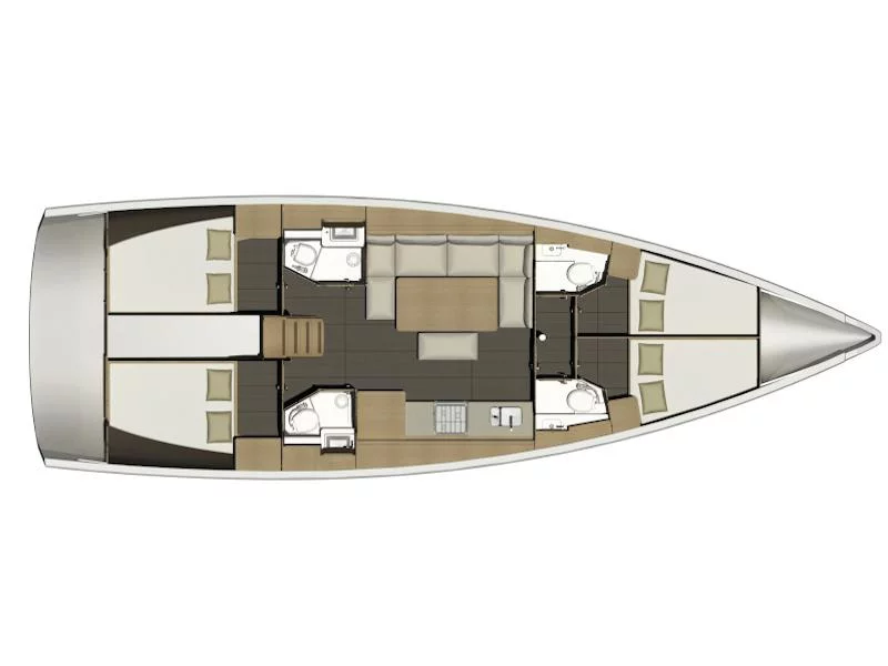 Dufour 460 (Discovery Planet) Plan image - 2
