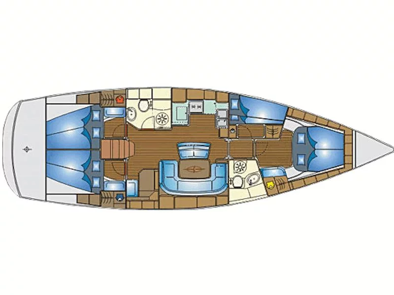 Bavaria 46 Cruiser (SR II) Plan image - 1