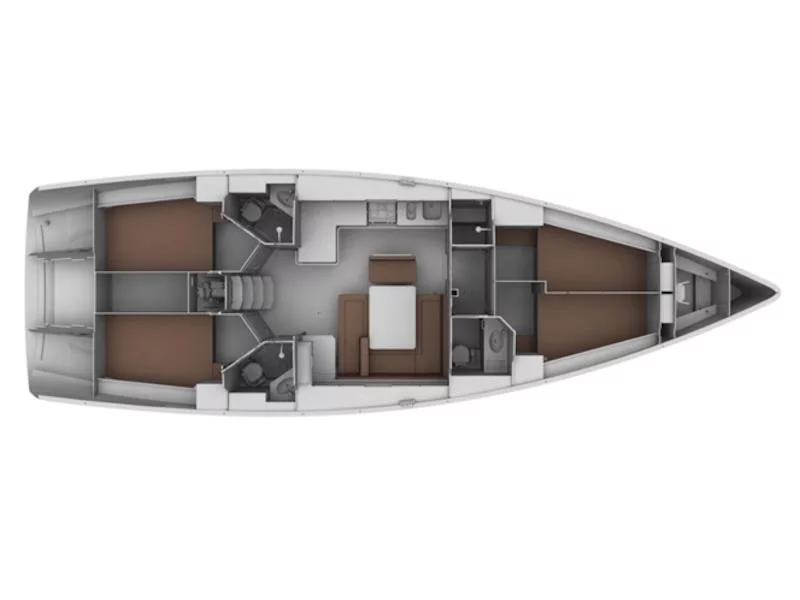 Bavaria Cruiser 45 (Alena) Plan image - 6