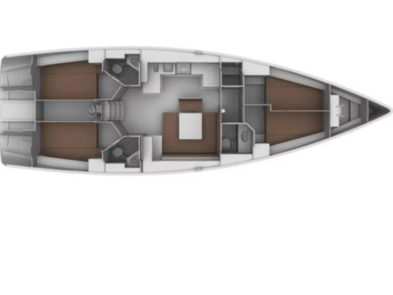 Bavaria 45 Cruiser (Medusa) Plan image - 9