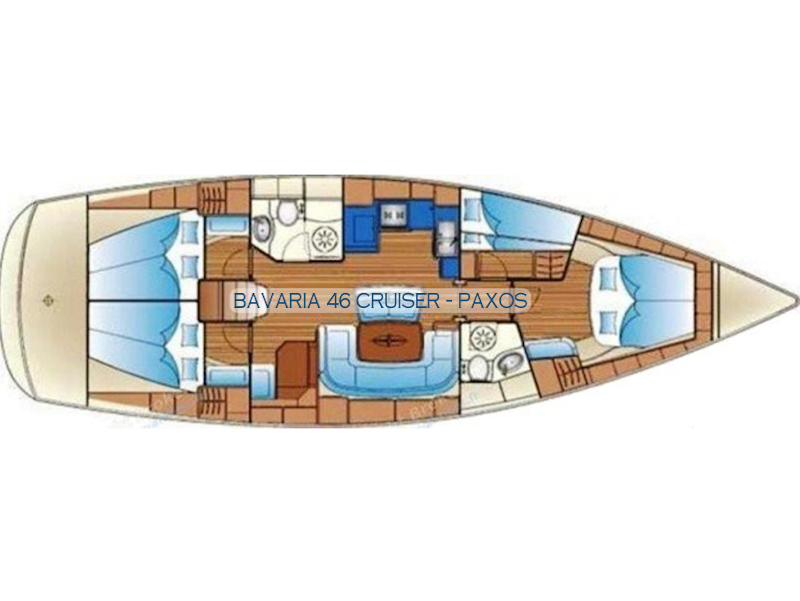 Photo #6 - Bavaria 46 Cruiser (Paxos) en Corfou - 15205