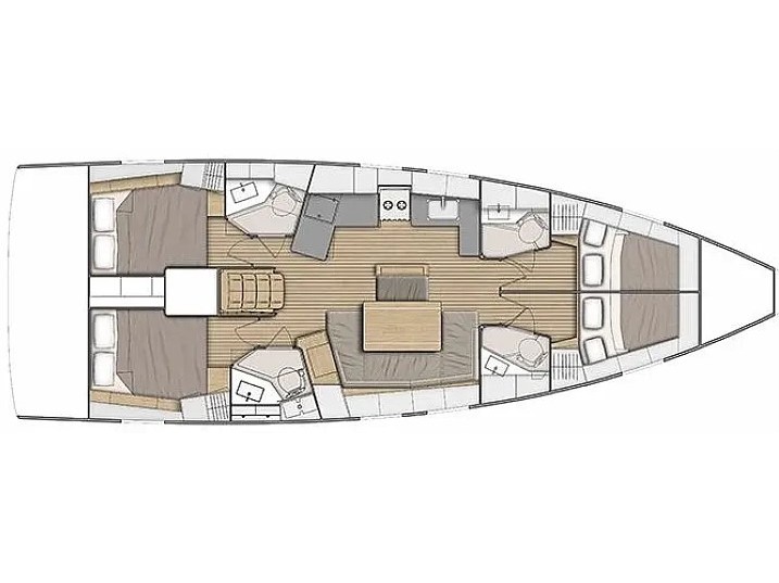 Photo #16 - Oceanis 46.1 (Vanga) in Dubrovnik - 15227