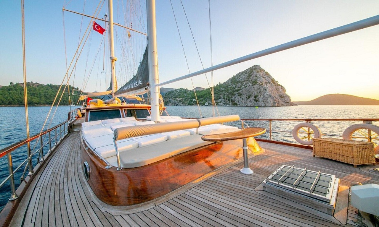 Photo #8 - 24M Luxury Gulet (Santa Maria) en Marmaris - 8462