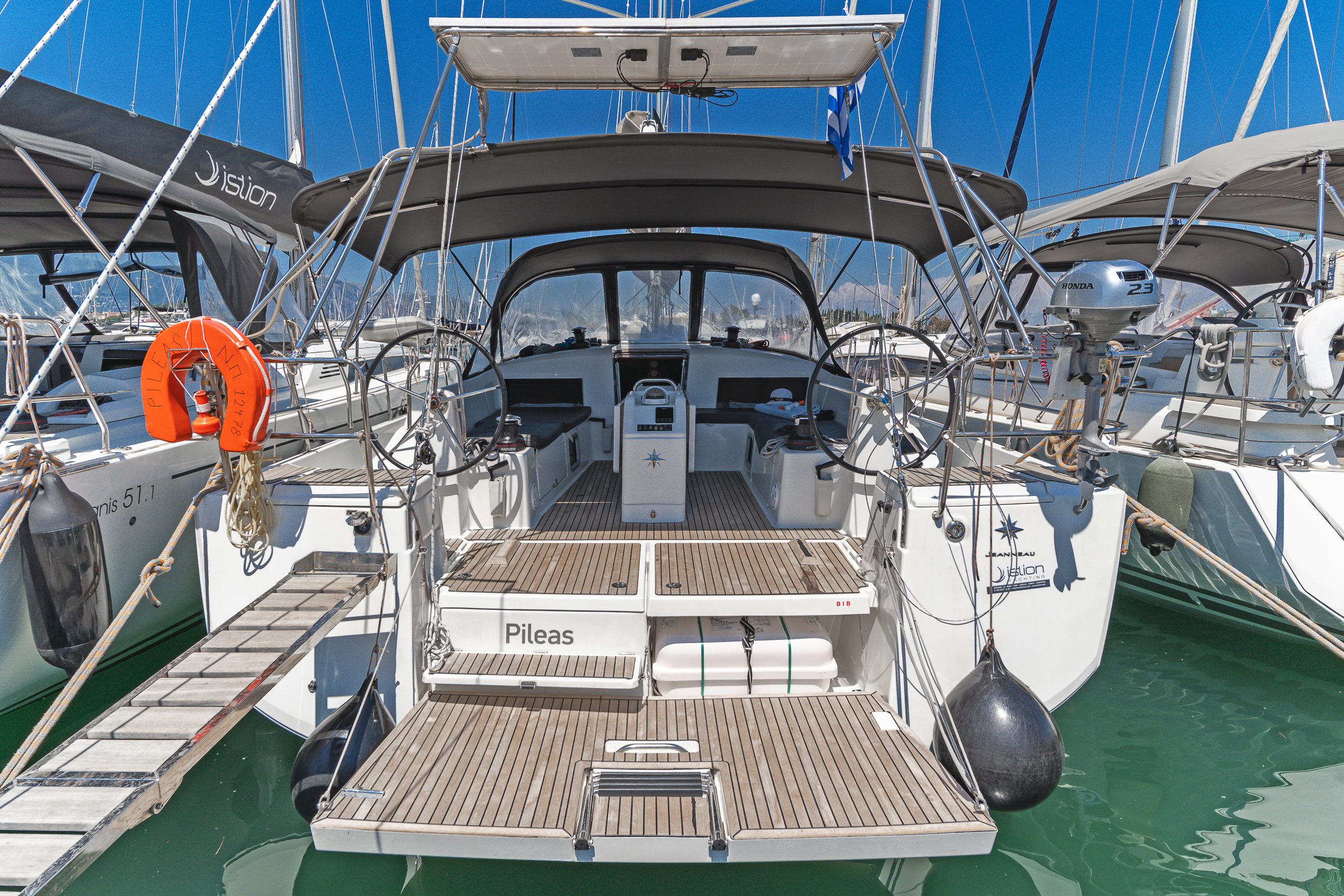 Photo #22 - Sun Odyssey 490 (Pileas) in Korfu - 10180