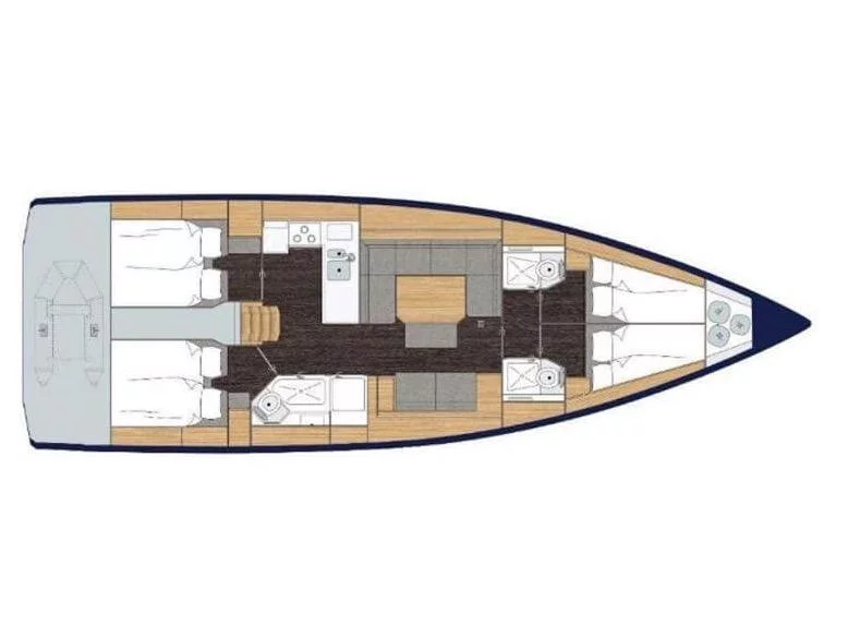 Bavaria Cruiser 45 (Callisto) Plan image - 7
