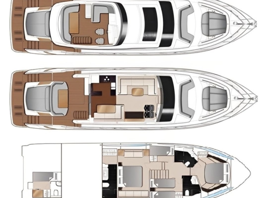 Photo #6 - Princess S65 Sport Flybridge (Far & Away) in Korfu - 62056