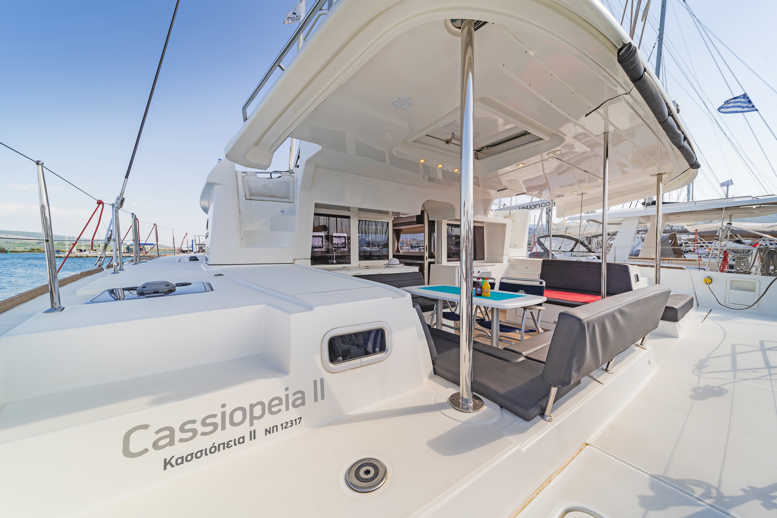 Photo #4 - Lagoon 450 Fly & GEN & WM (Cassiopeia II) en Corfú - 8333