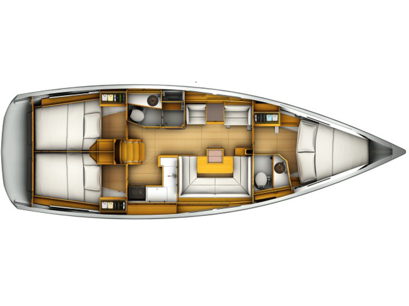 Photo #4 - Sun Odyssey 419 (IZZI Boat location in LEFKAS MARINA, D-marin) in Lefkada - 12152