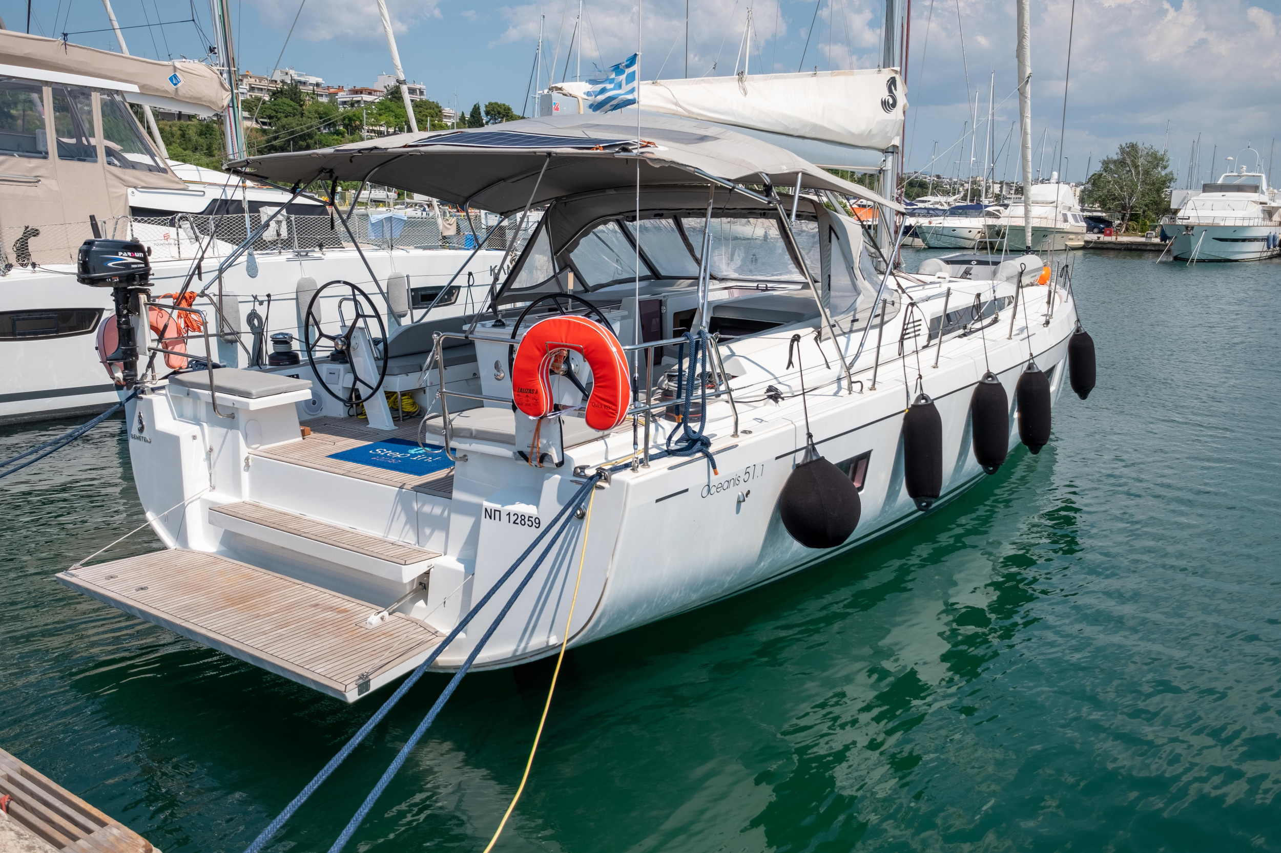Photo #82 - Oceanis 51.1 (Aloha) in Lefkada - 19078