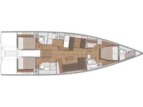 First Yacht 53 (Izanami) Plan image - 1