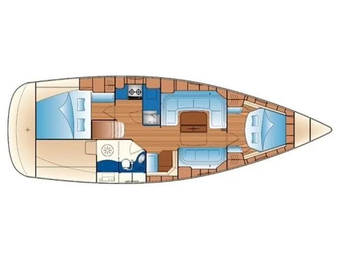 Bavaria 33 Cruiser (Sea Sail I) Plan image - 4