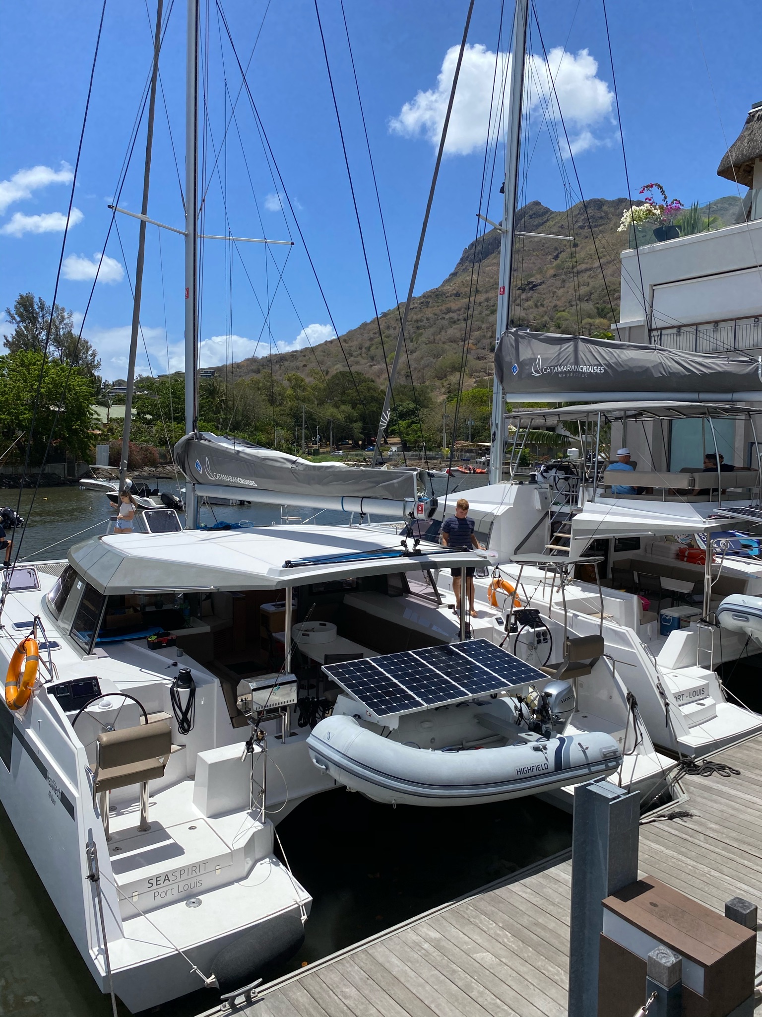 Photo #4 - Nautitech 46 Fly (Sea Spirit II) in La Balise Marina - 15662