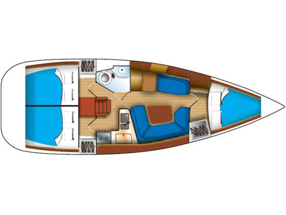 Photo #17 - Sun Odyssey 35 (Natassa) in Lefkada - 15716