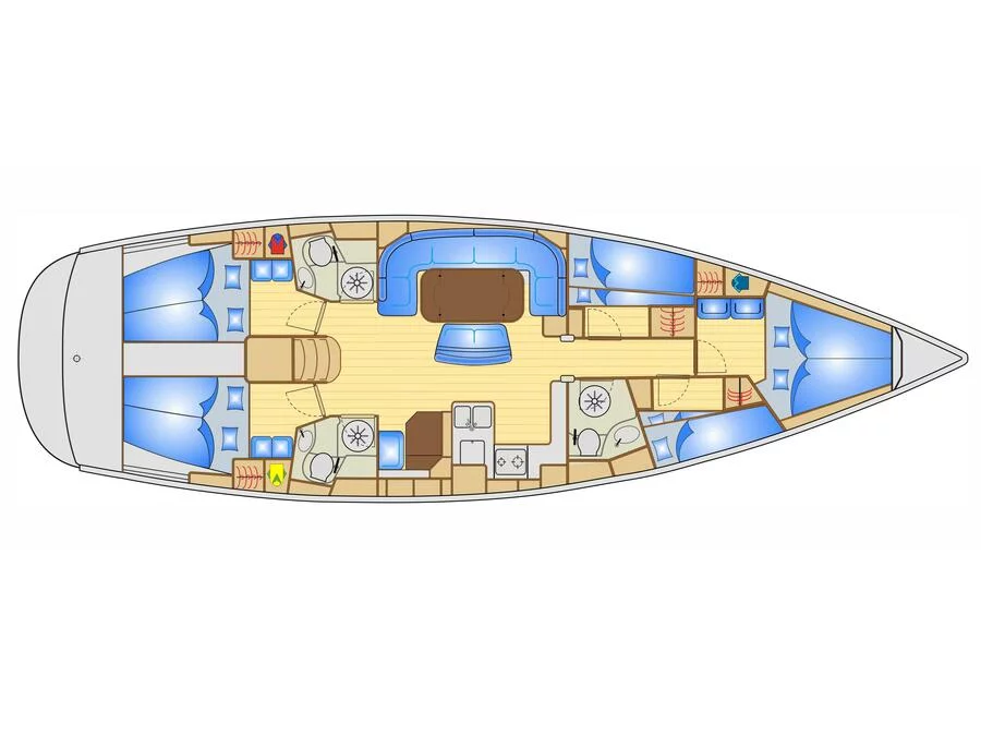Bavaria 50 Cruiser (Mythos) Plan image - 4