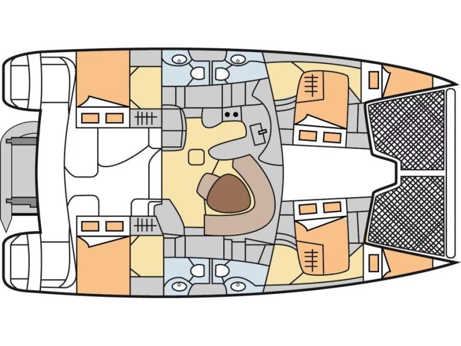 Leopard 4300 (Emocean) Plan image - 2