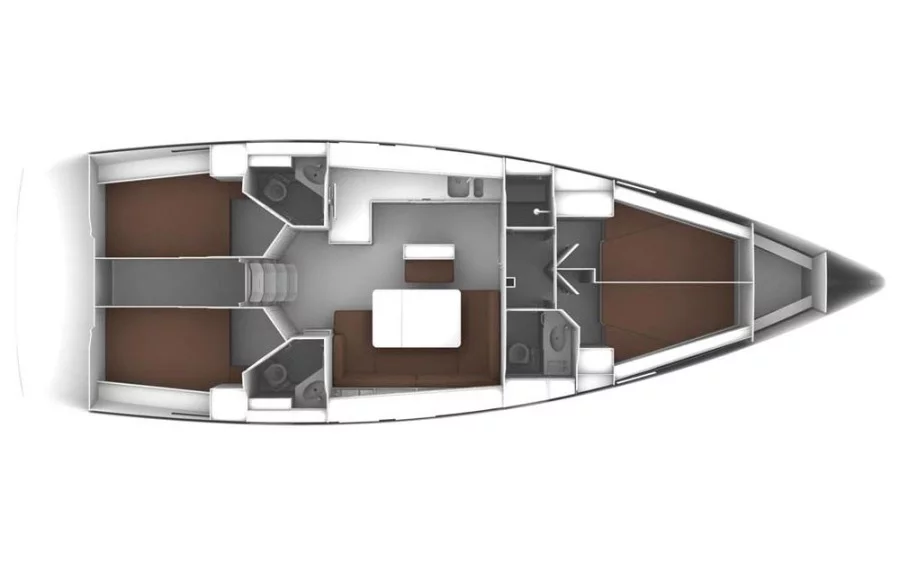 Bavaria Cruiser 46 (Panda IV) Plan image - 2