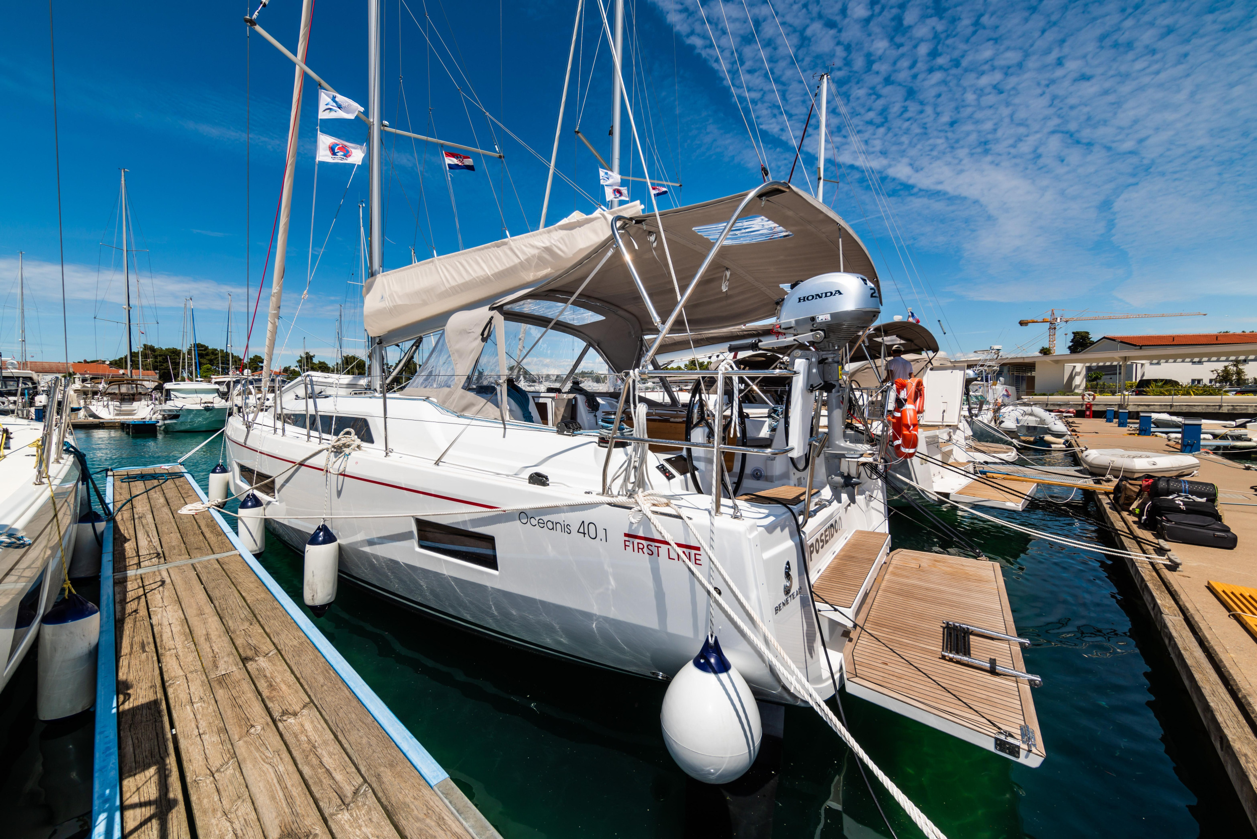 Photo #61 - Oceanis 40.1 (Poseidon) en Zadar - 14158