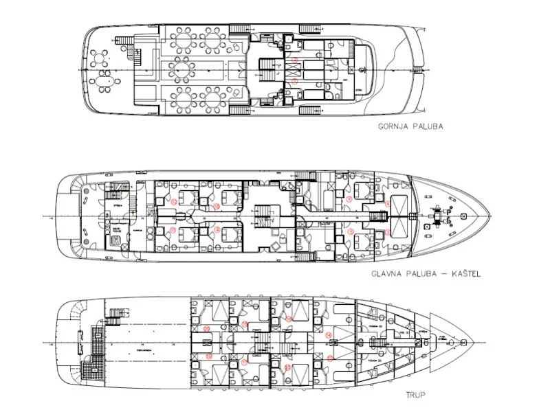 Motoryacht (Lupus Mare) Plan image - 29