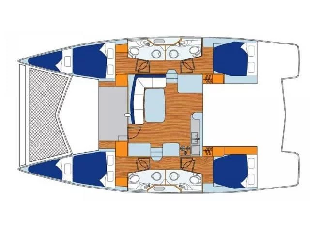 Leopard 44 (SY Cecilia) Plan image - 3