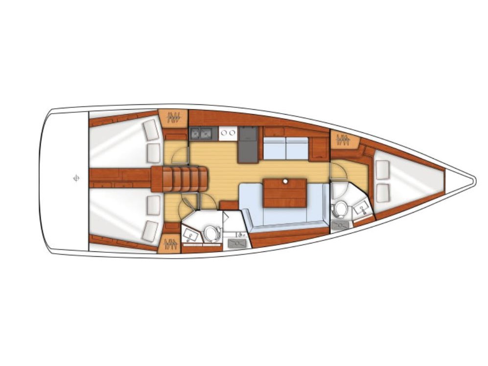 Photo #10 - Oceanis 41 (BELEZA - | AC | Bowthruster | Solar P) in Lefkada - 15974