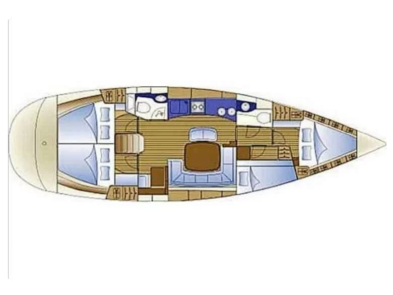 Bavaria 44 Cruiser (Sahbaz) Plan image - 8