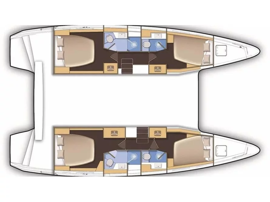 Lagoon 42 (Nalin) Plan image - 2