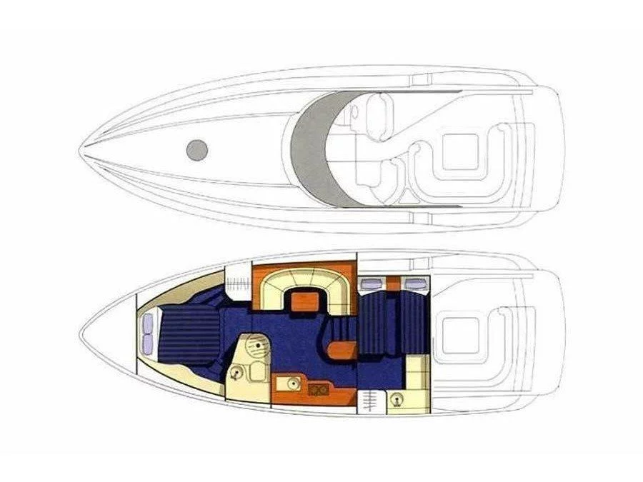 Sunseeker Portofino 40 (Maxim) Plan image - 14