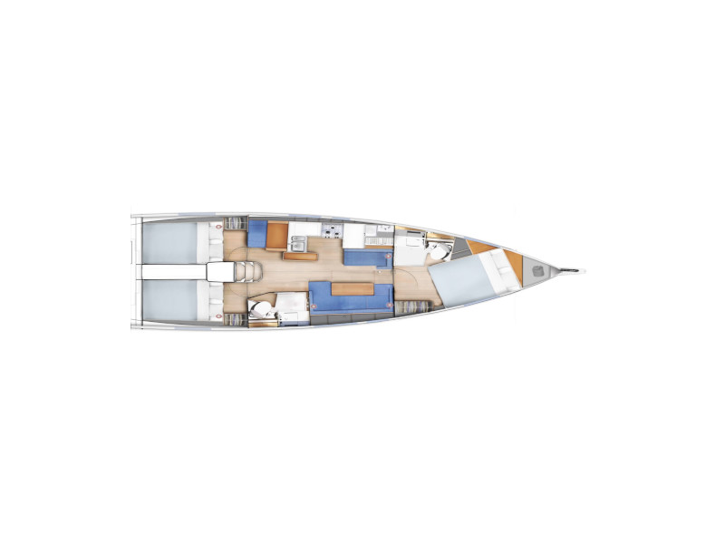 Photo #101 - Sun Odyssey 410 (Vague) in Zara - 16206