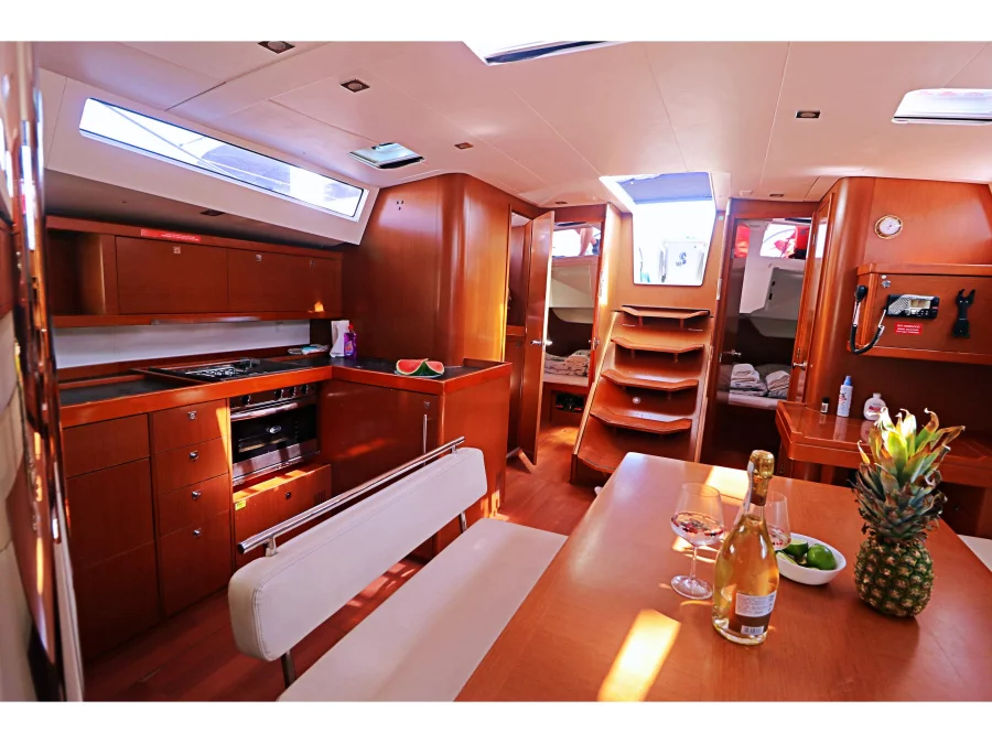 Oceanis 48 (Nabucco: Forward Cabin #1 (Cabin Charter - 2 pax) Fully Crewed, ALL EXPENSES) Interior image - 1