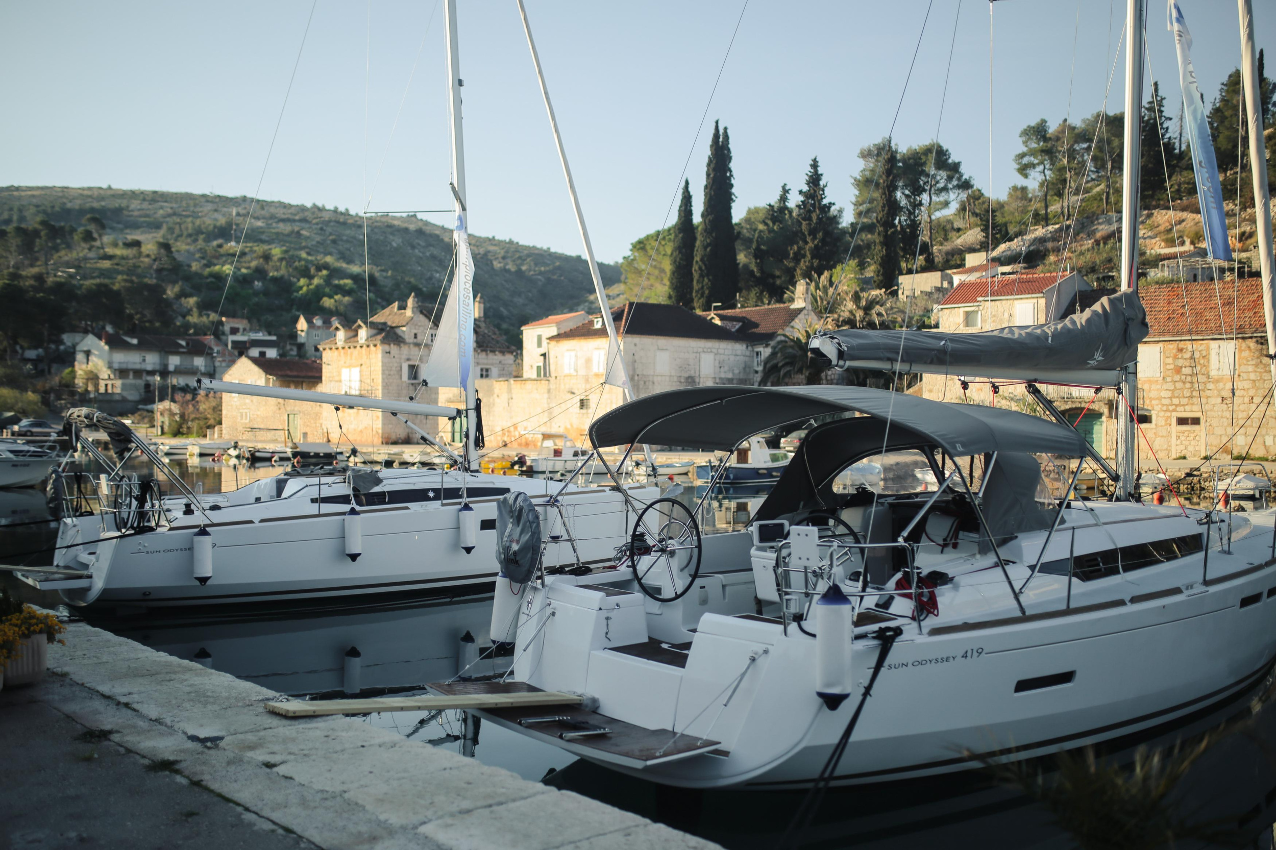 Photo #16 - Sun Odyssey 419 (Luka Ploče) en Polce - 6785
