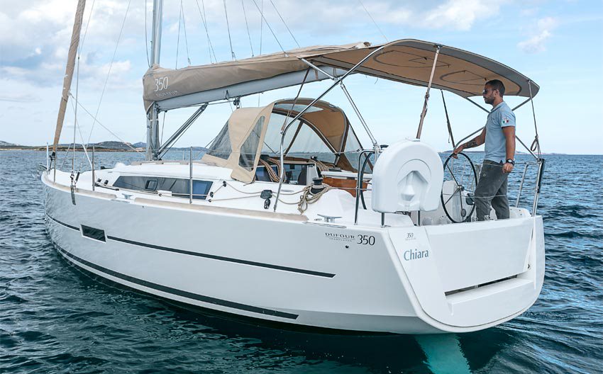 Photo #9 - Dufour 350 GL (Chiara) in Portisco - 4051