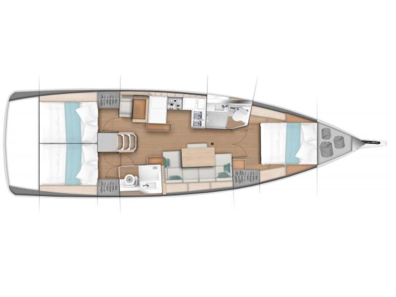 Photo #3 - Sun Odyssey 440 (Yakamozi) in Marmaris - 16271
