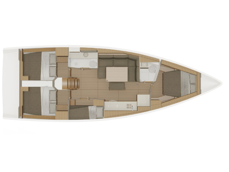 Photo #4 - Dufour 430 Grand Large (Mojito Sunrise) in Pula - 16290