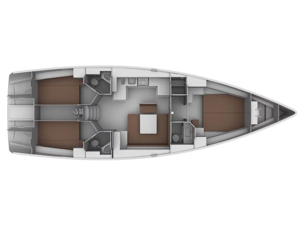 Bavaria Cruiser 45 (Shoogle) Plan image - 2