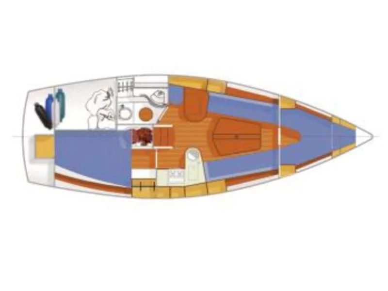 Huzar 30 Offshore (Helene) Plan image - 2
