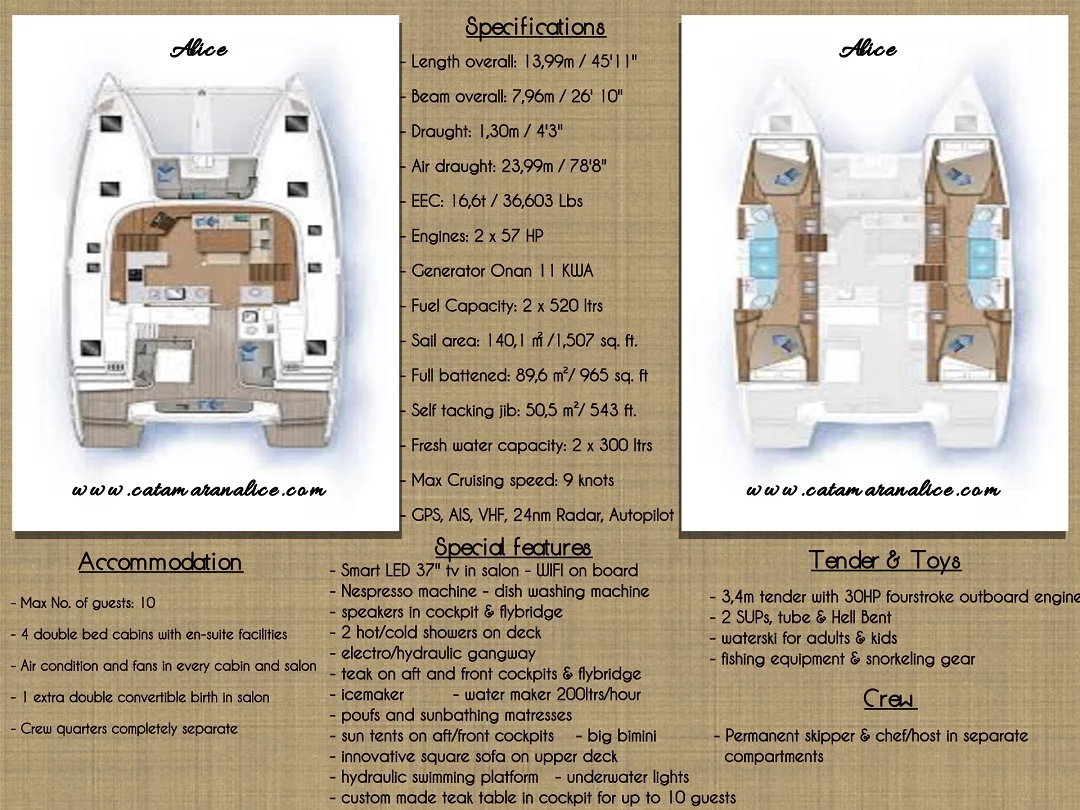 Lagoon 46 (ALICE) Plan image - 29