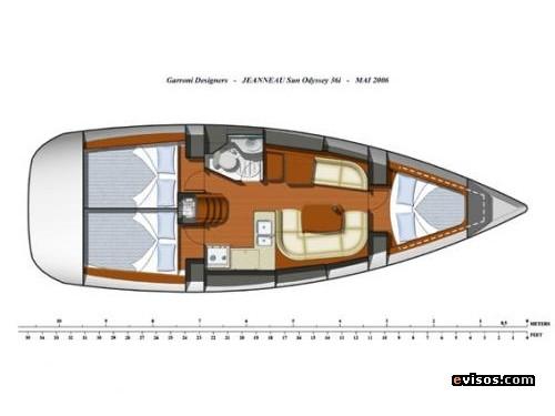 Photo #12 - Sun Odyssey 36i (Rock'n Roll !) in Fethiye - 16337