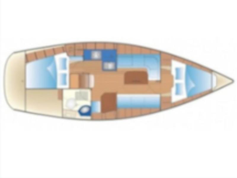 Bavaria 34 Cruiser (catsa) Plan image - 1