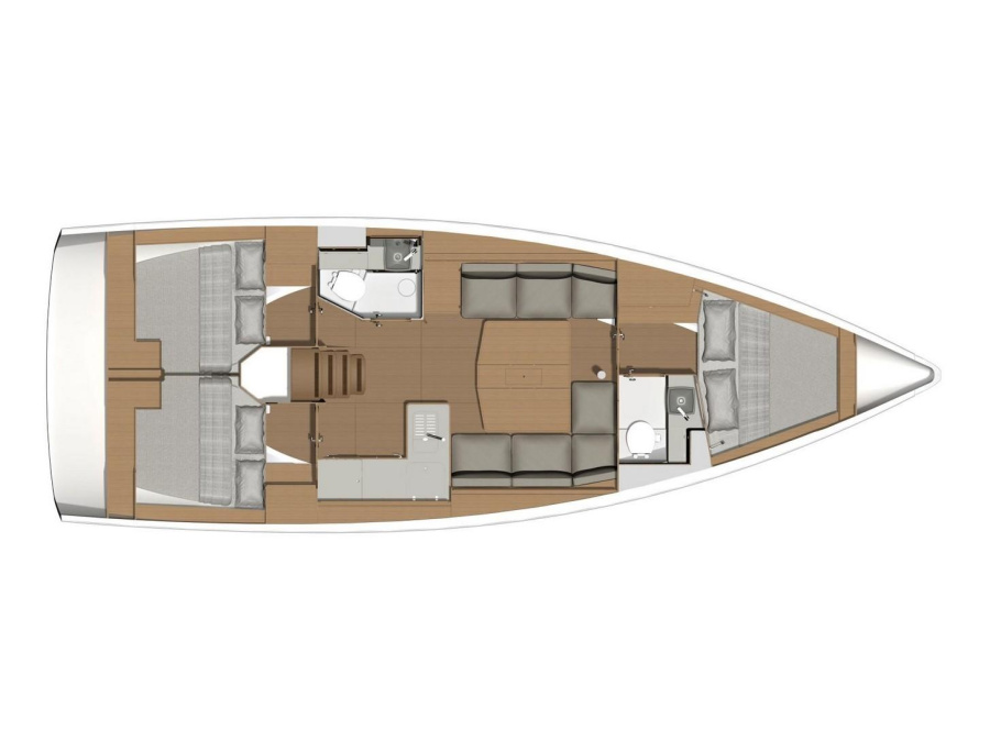 Photo #14 - Dufour 390 Grand Large (Molesta) in Portisco - 8068
