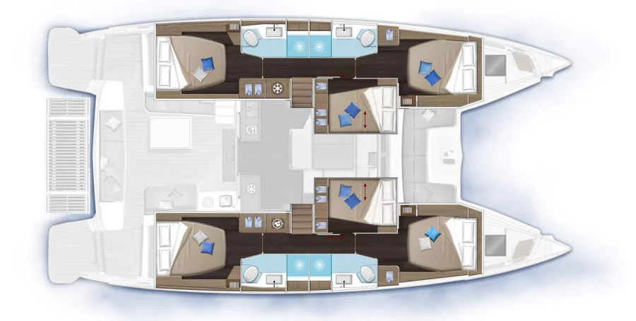 Lagoon 51 (2025) (NEW L51 2025) Plan image - 6