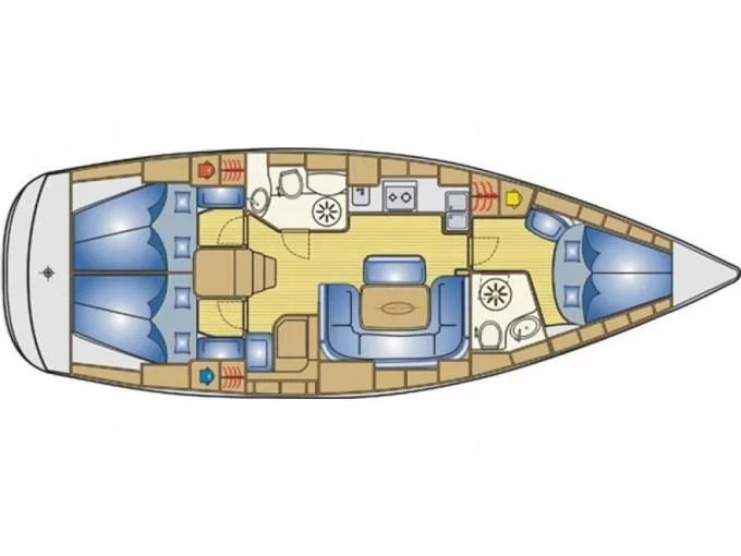 Bavaria 39 Cruiser (Okeanos) Plan image - 1