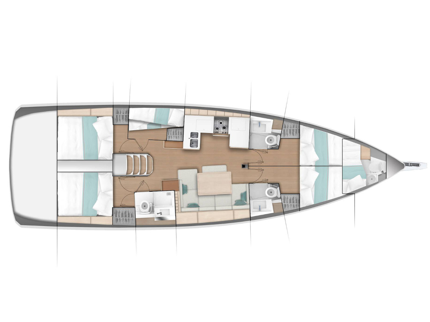 Photo #21 - Sun Odyssey 490 (Oracle) in Kas - 16921