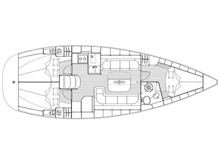 Bavaria 37 Cruiser (Bacaroo) Plan image - 1